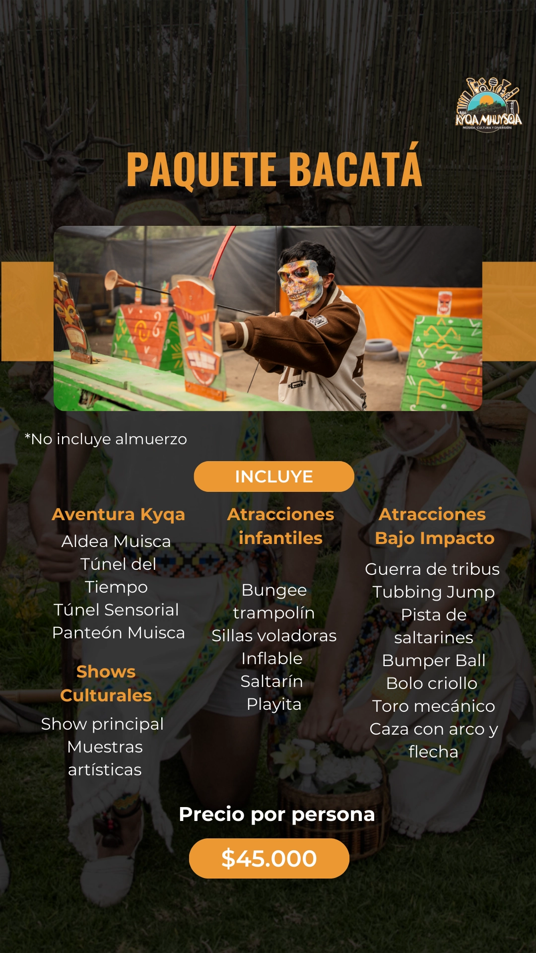 Paquete Bacatá