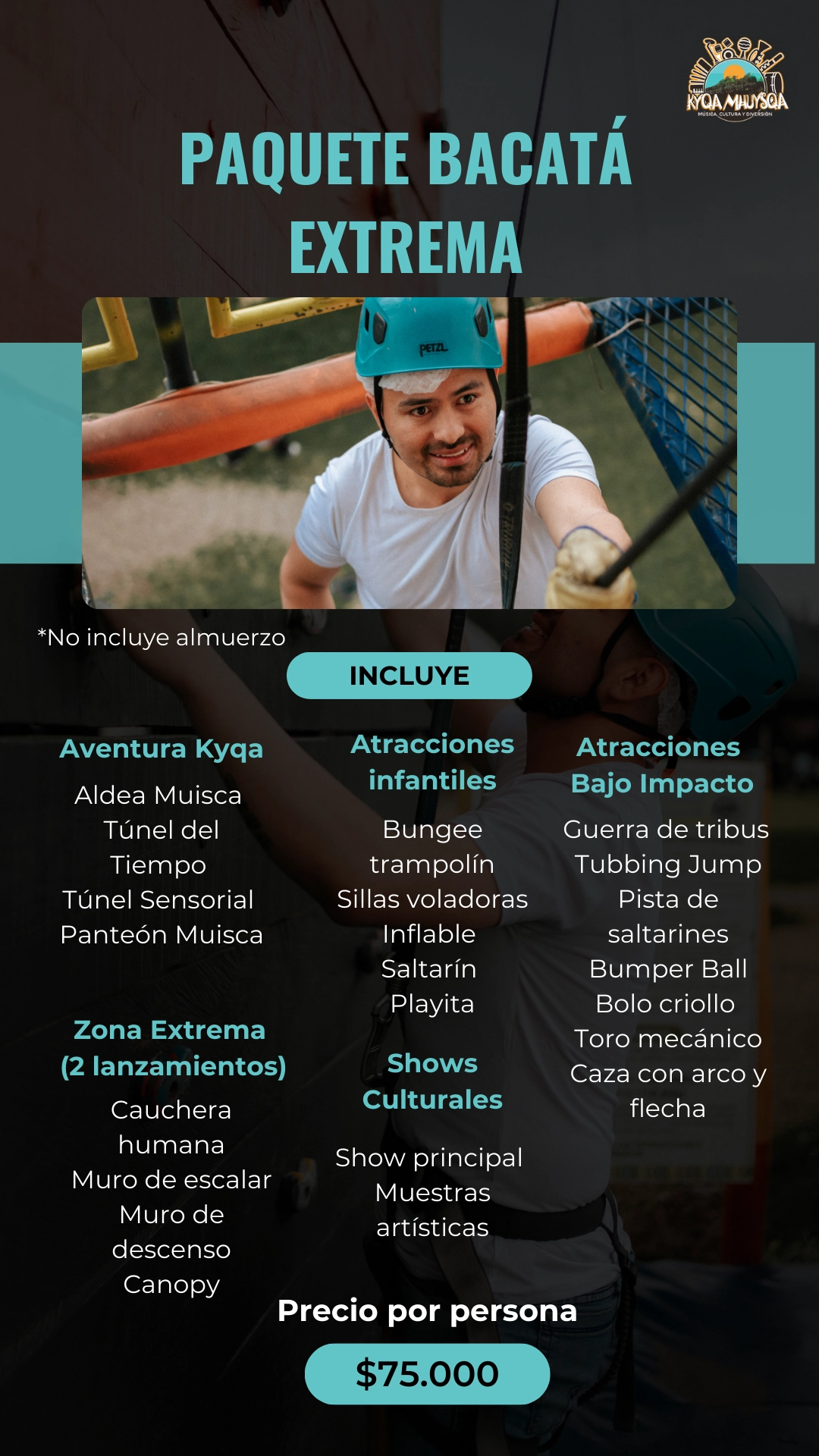 Paquete Bacatá Extrema