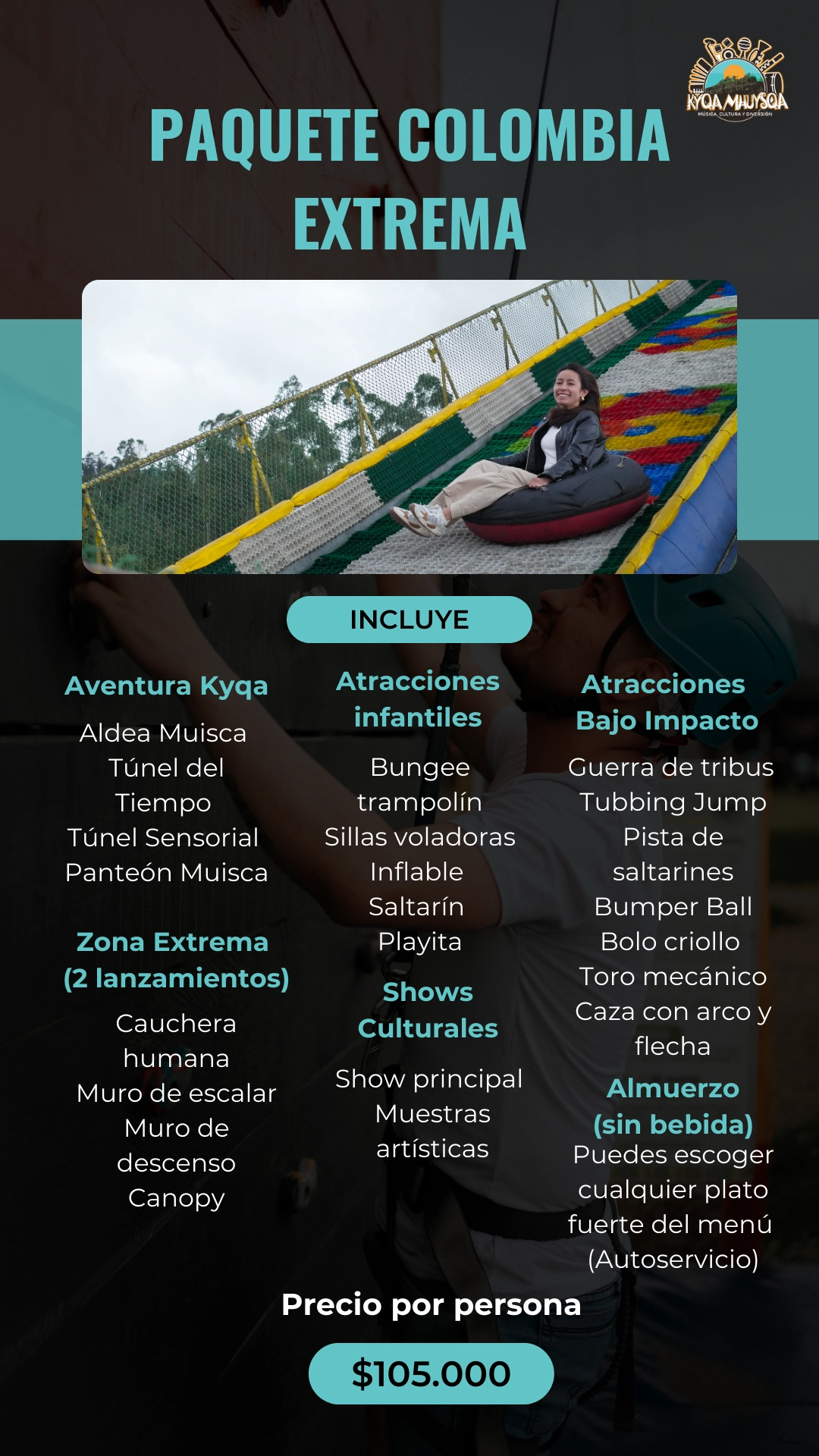 Paquete Colombia Extrema